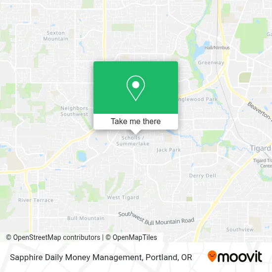 Sapphire Daily Money Management map