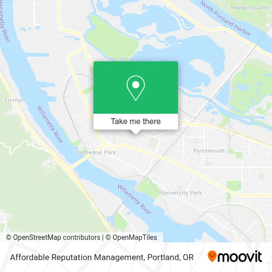 Affordable Reputation Management map