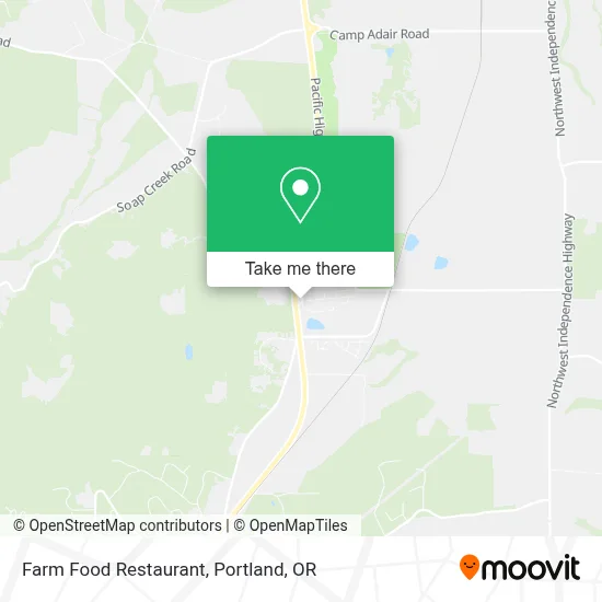 Farm Food Restaurant map