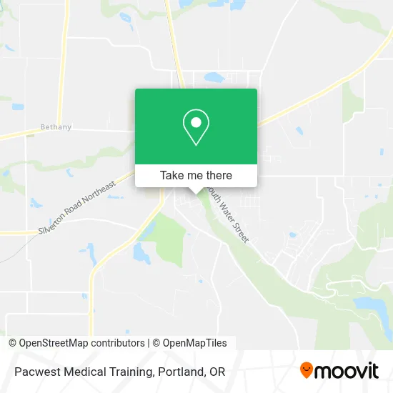 Pacwest Medical Training map