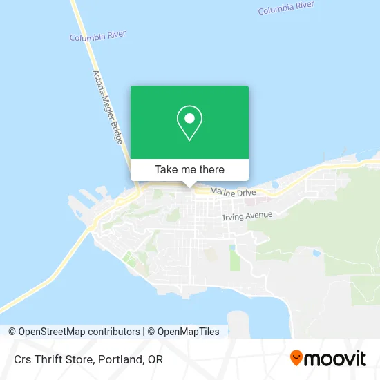 Crs Thrift Store map