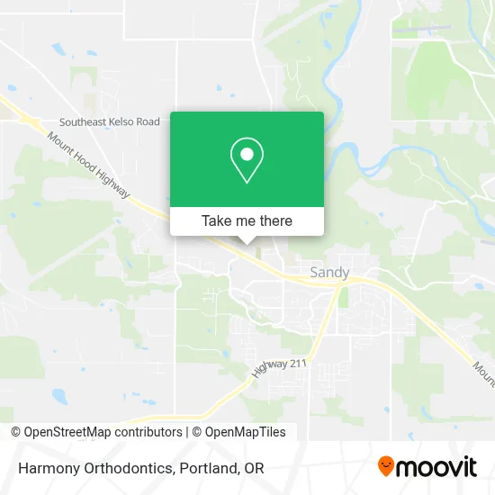 Harmony Orthodontics map