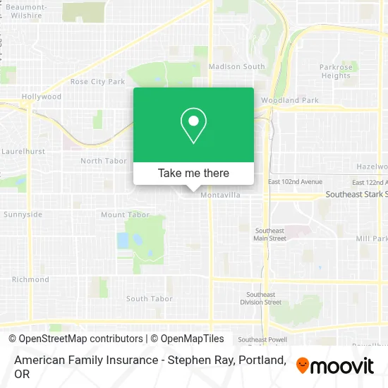 American Family Insurance - Stephen Ray map