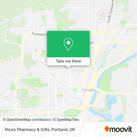 Rice's Pharmacy & Gifts map