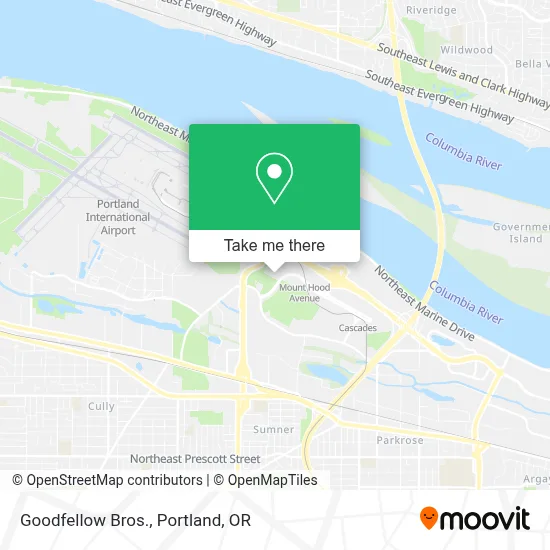 Goodfellow Bros. map