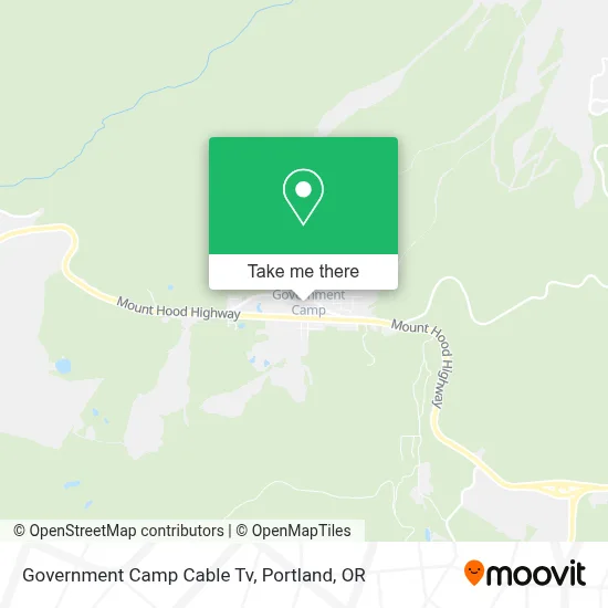 Government Camp Cable Tv map