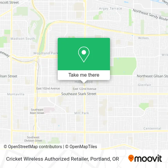 Cricket Wireless Authorized Retailer map