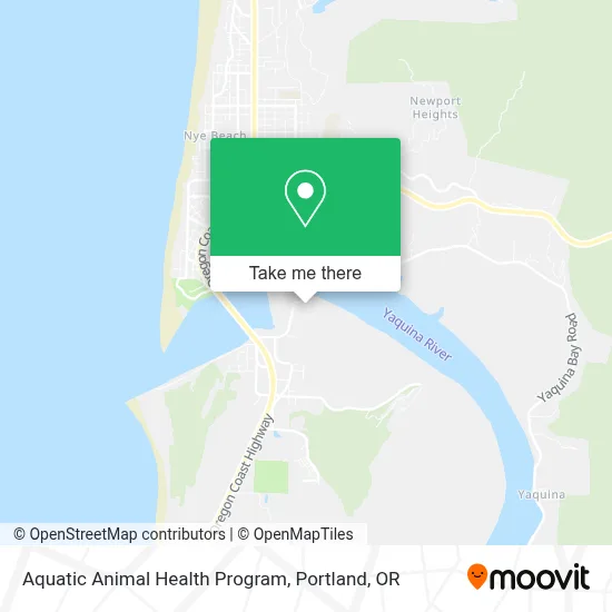 Aquatic Animal Health Program map