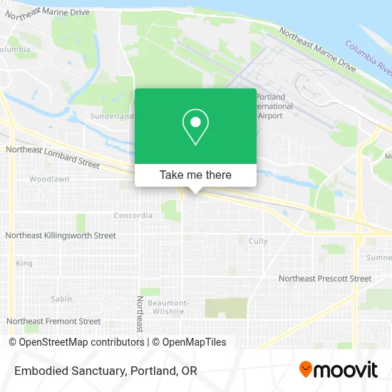 Embodied Sanctuary map