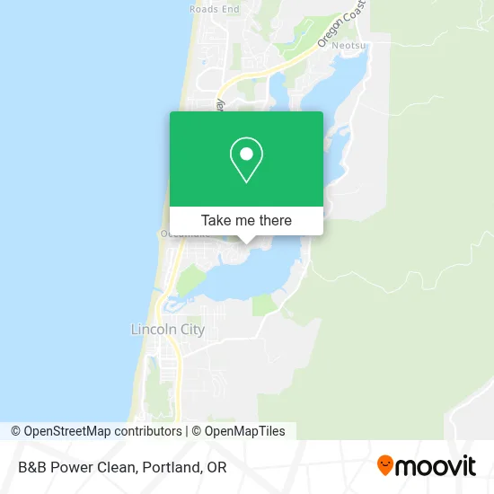 B&B Power Clean map