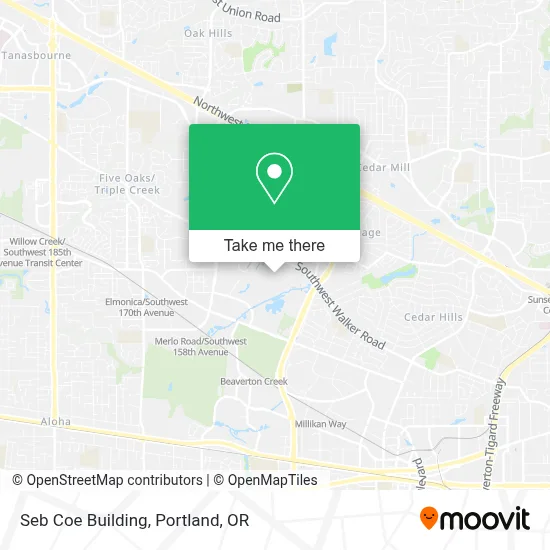 Seb Coe Building map
