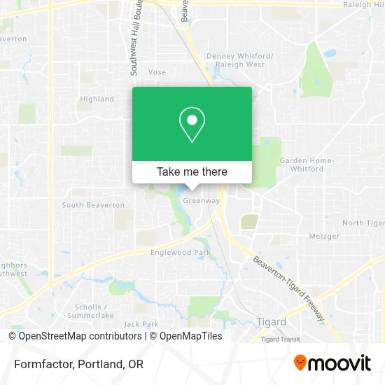 Formfactor map