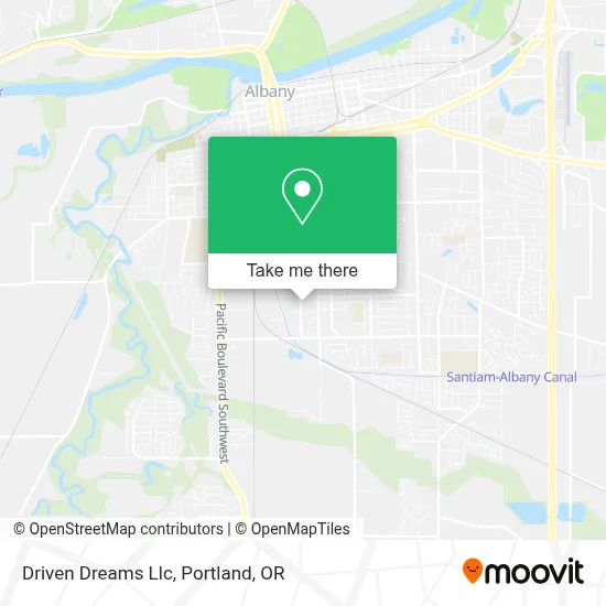 Driven Dreams Llc map