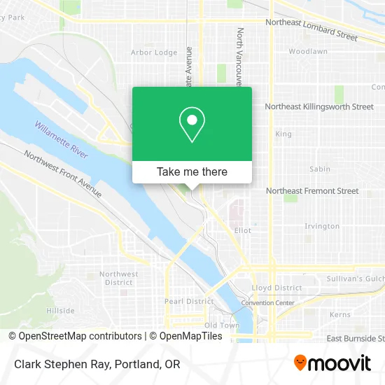 Clark Stephen Ray map