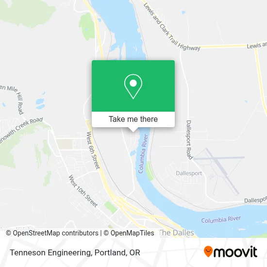 Tenneson Engineering map