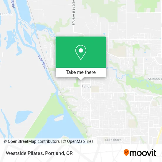 Westside Pilates map