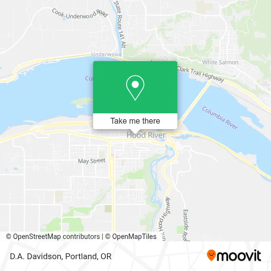 D.A. Davidson map