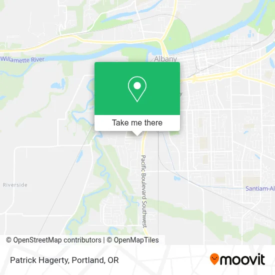 Patrick Hagerty map