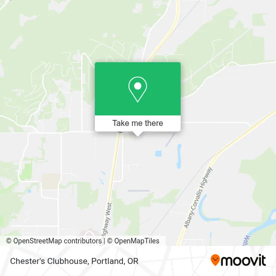 Chester's Clubhouse map