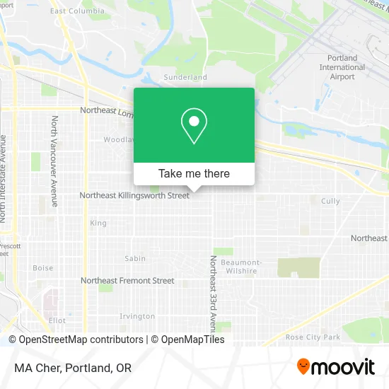 MA Cher map