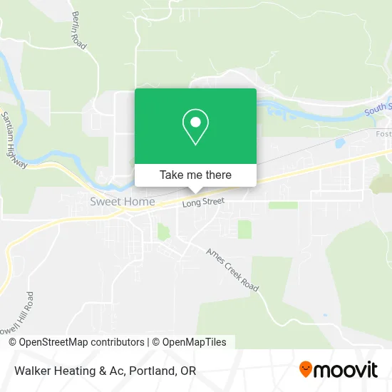 Walker Heating & Ac map