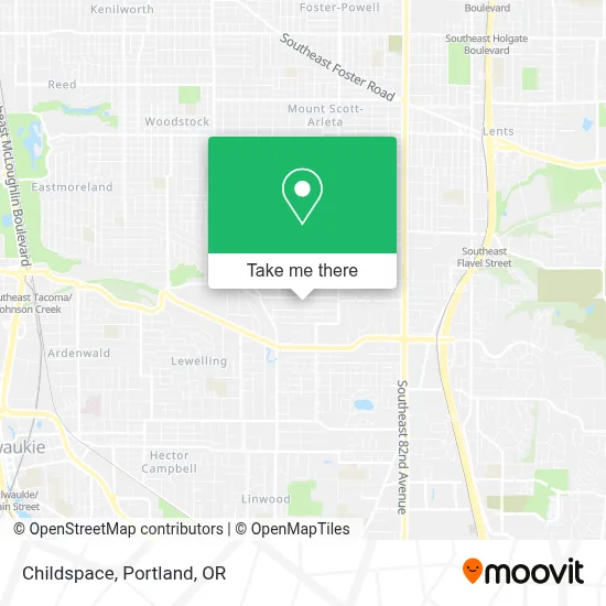 Childspace map