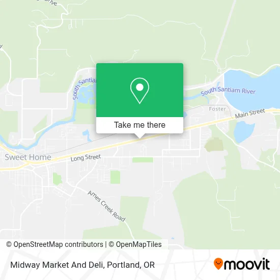Midway Market And Deli map