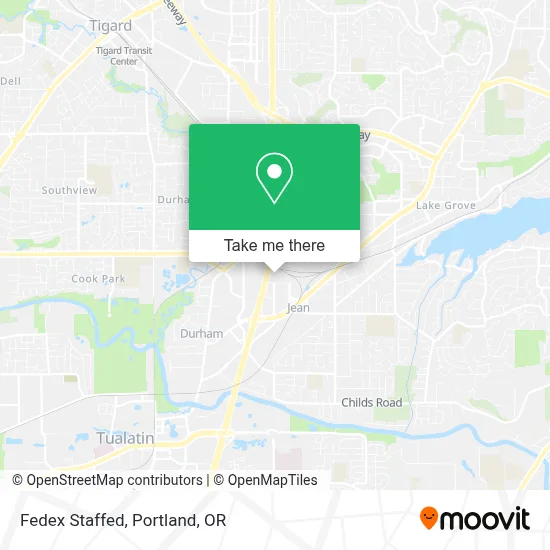 Fedex Staffed map