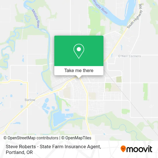 Steve Roberts - State Farm Insurance Agent map