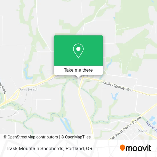 Trask Mountain Shepherds map