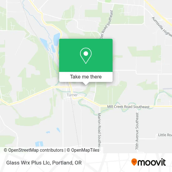 Glass Wrx Plus Llc map