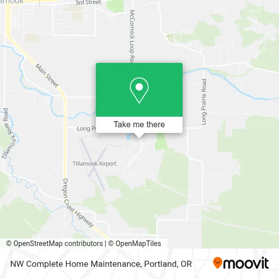 NW Complete Home Maintenance map
