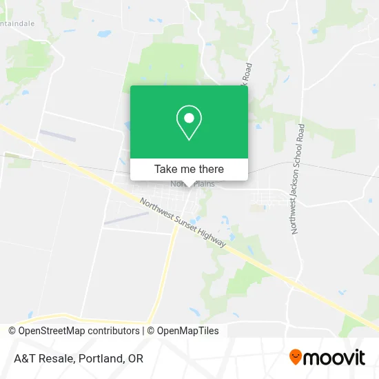 A&T Resale map