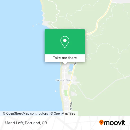 Mend Loft map
