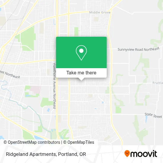Ridgeland Apartments map