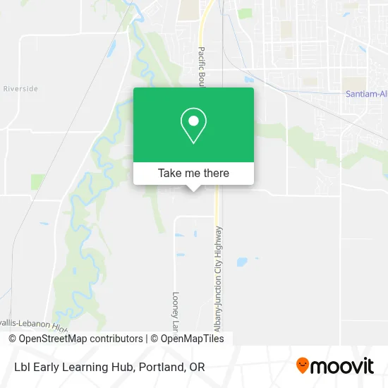 Lbl Early Learning Hub map