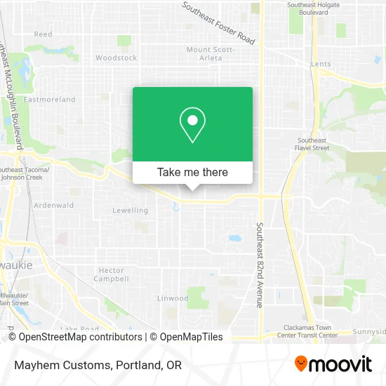 Mayhem Customs map