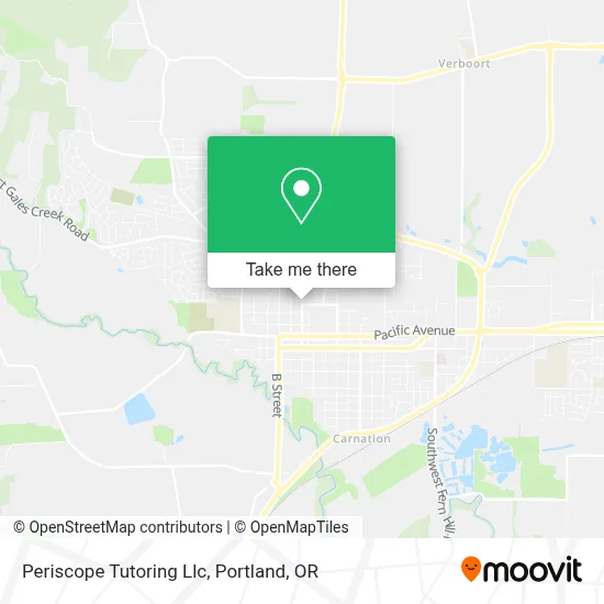 Periscope Tutoring Llc map