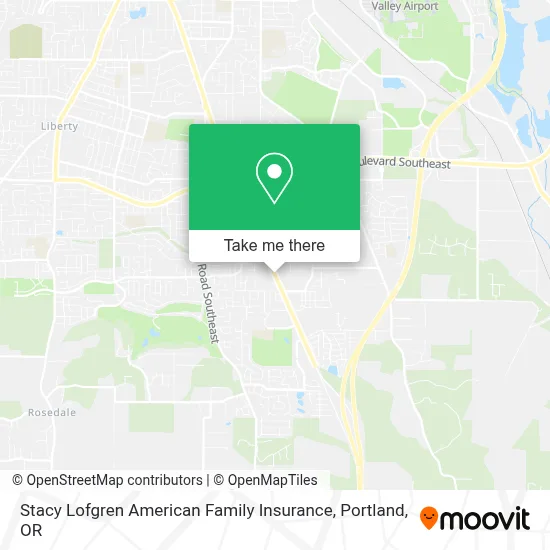Stacy Lofgren American Family Insurance map