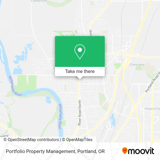 Portfolio Property Management map