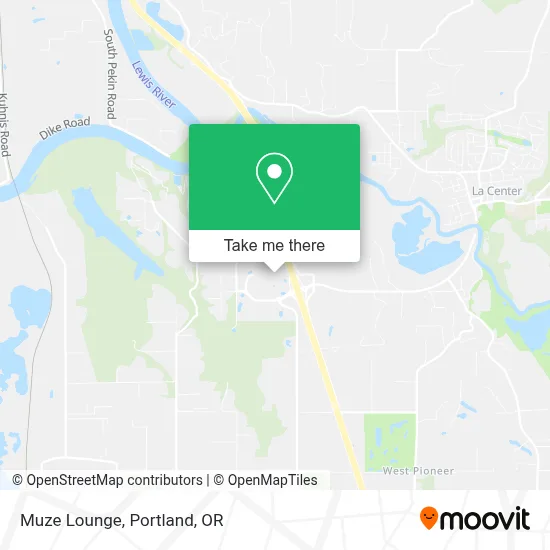 Muze Lounge map