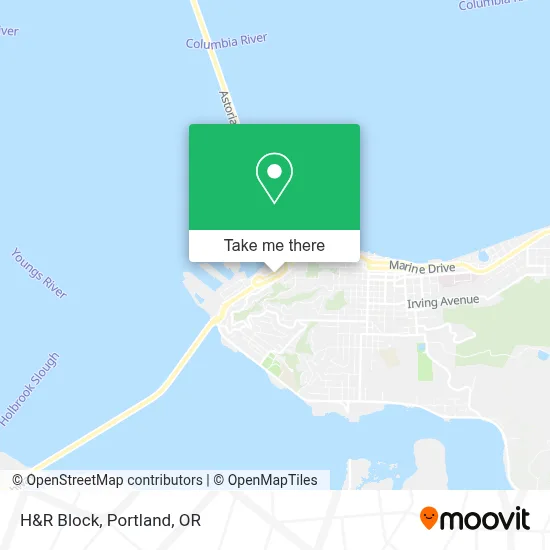 H&R Block map