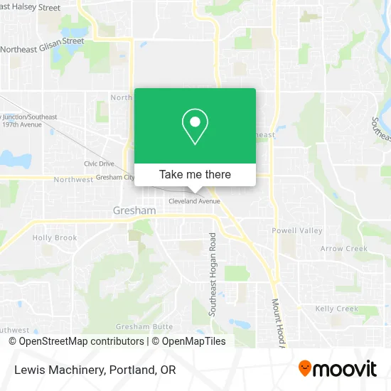 Lewis Machinery map