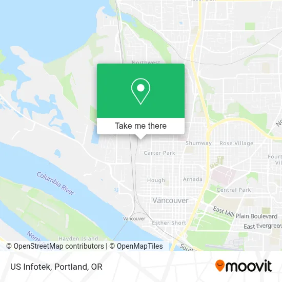 US Infotek map