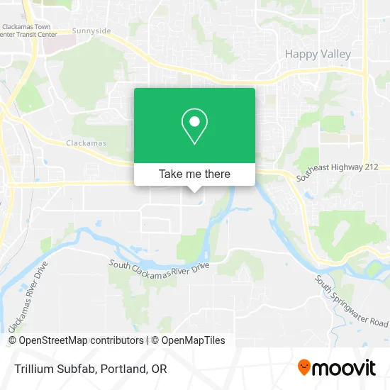 Trillium Subfab map