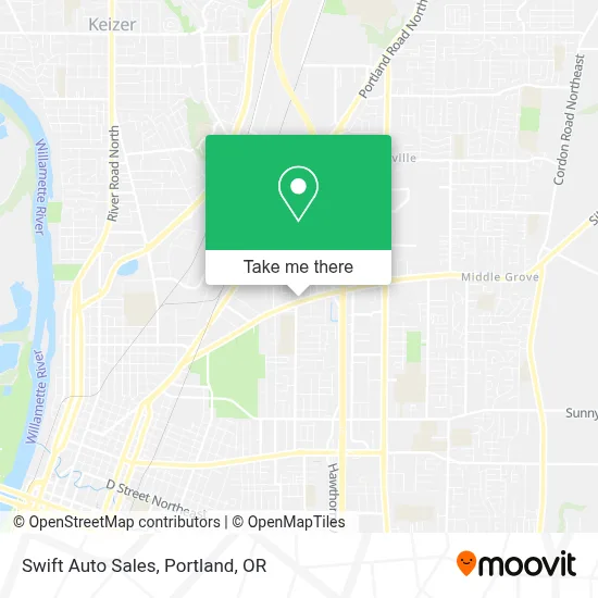 Swift Auto Sales map