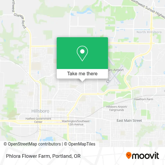 Phlora Flower Farm map