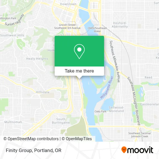 Finity Group map