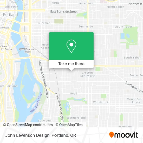John Levenson Design map