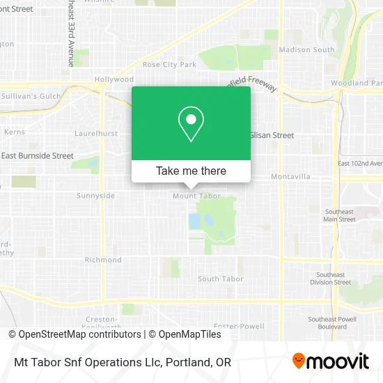 Mt Tabor Snf Operations Llc map
